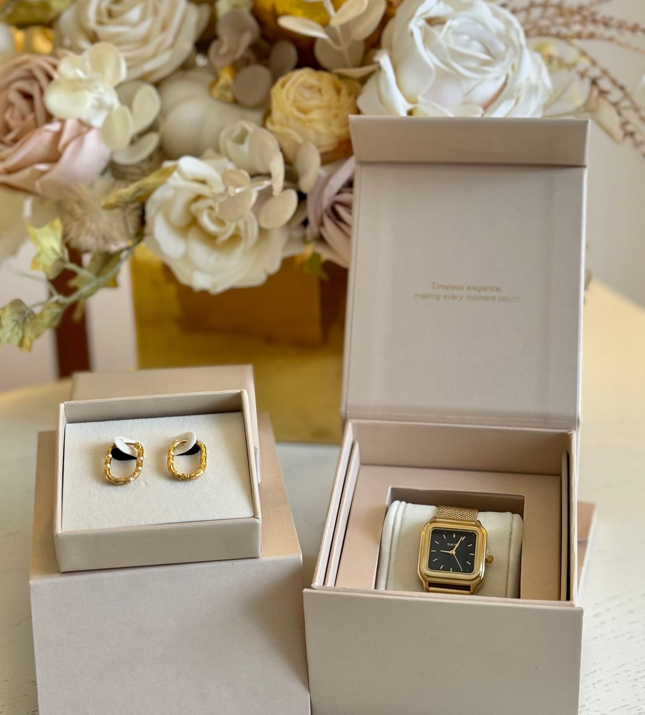 Customer photo review of Ella Earrings