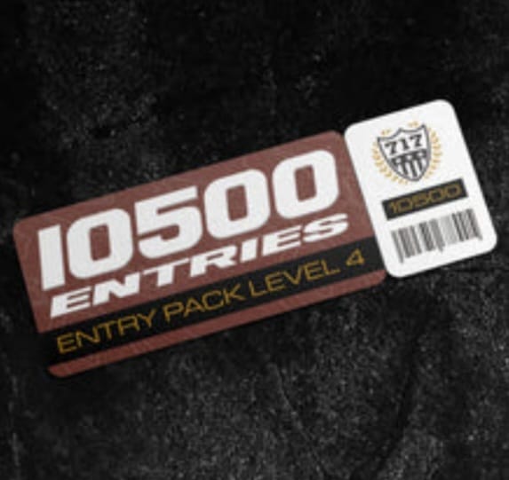 Customer photo review of ENTRY PACK LEVEL 4 - 10,500 ENTRIES