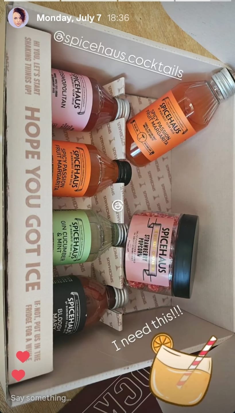 Customer photo review of מארז 4 קוקטיילים