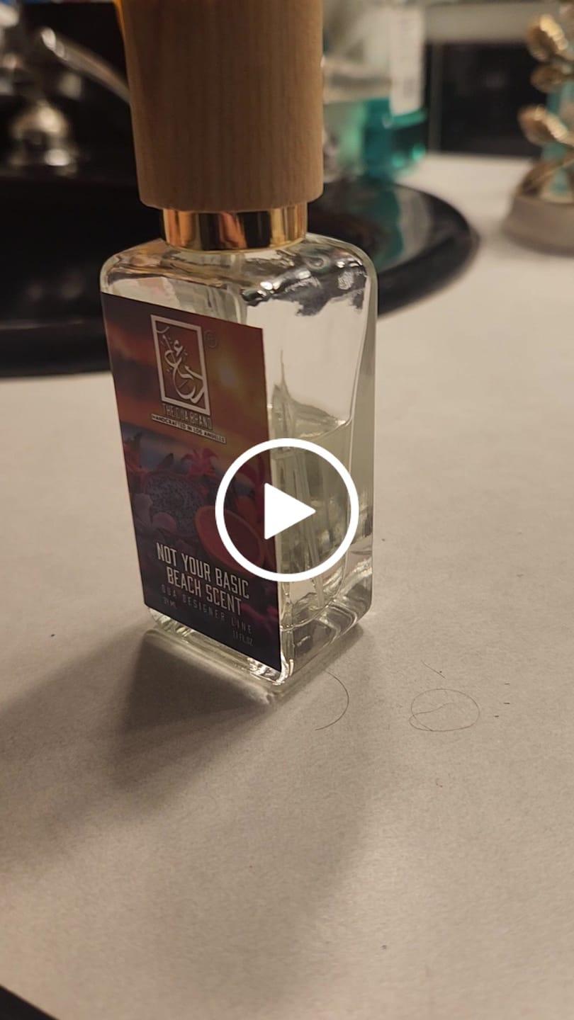 Customer video review of Not Your Basic Beach Scent