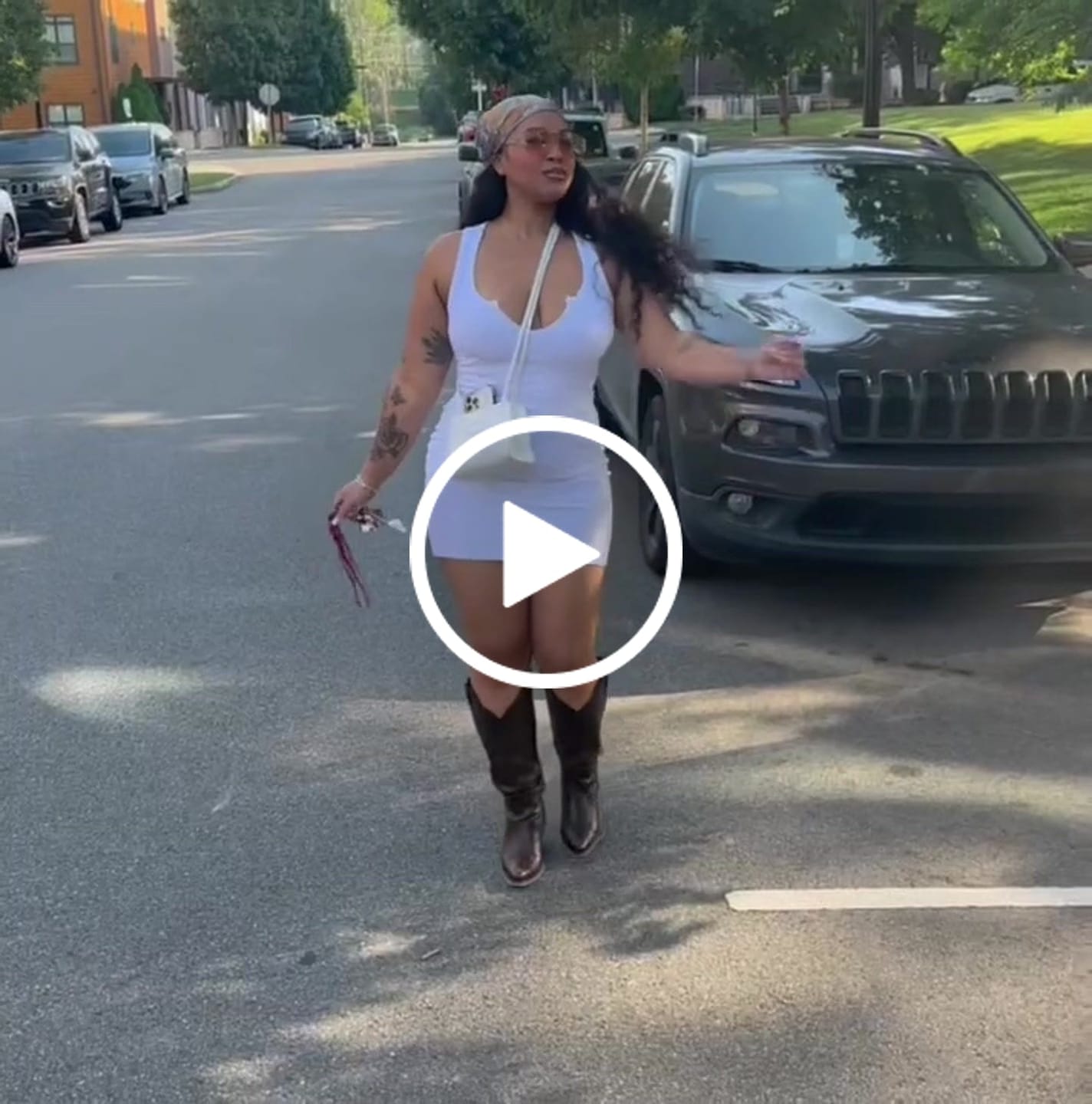 Customer video review of TANK DRESS