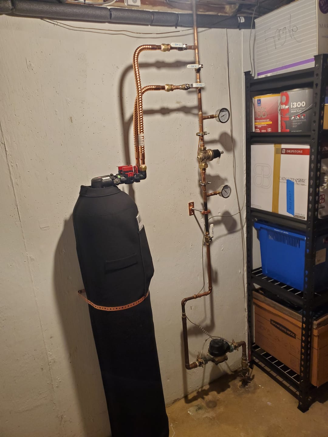 Customer photo review of SoftPro Whole House Chlorine+ & Fluoride Filter (Catalytic + Bone Char Carbon Filter)