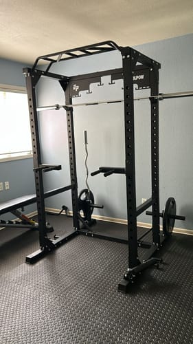 Customer photo review of EVOLPOW P3B Tank All-in-One Power Rack Home Gym