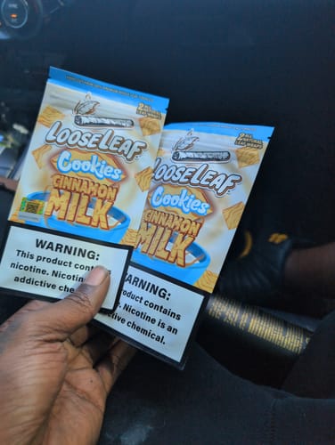 Customer photo review of LooseLeaf x Cookies Cinnamon Milk Wraps