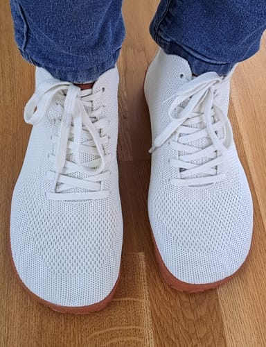Customer photo review of Vaistoa Iloa Mid | Knitted Barefoot Sneakers