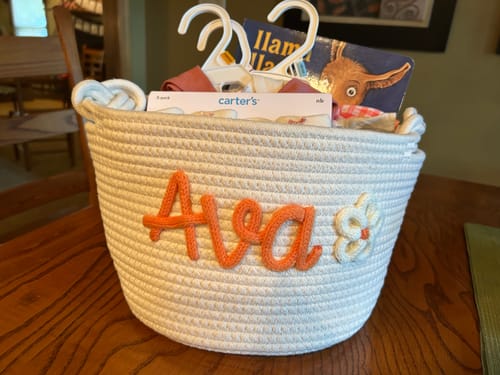Customer photo review of Basket Size