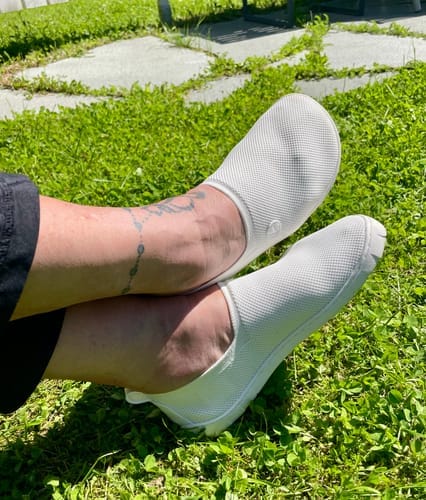 Customer photo review of Vaistoa Lempeä 2 | Knitted Barefoot Slip-ons