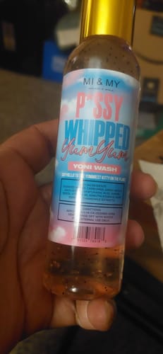 Customer photo review of P*ssy Whipped Yum Yum Yoni Wash