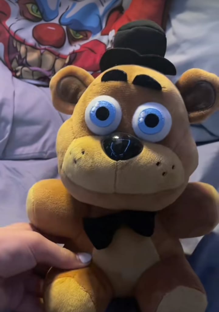 Customer photo review of Five Nights at Freddy's - Freddy Plush