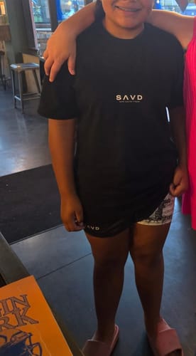 Customer photo review of 'Rooted in Christ' Women's Performance Shorts