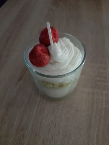 Customer photo review of Cera de Soja para Velas en Vaso (BPF)