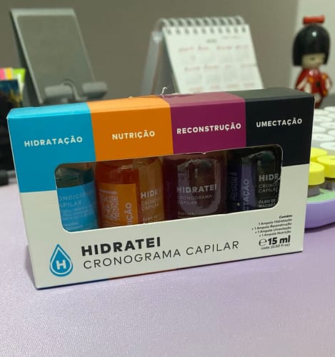 Customer photo review of Cronograma Capilar Hidratei