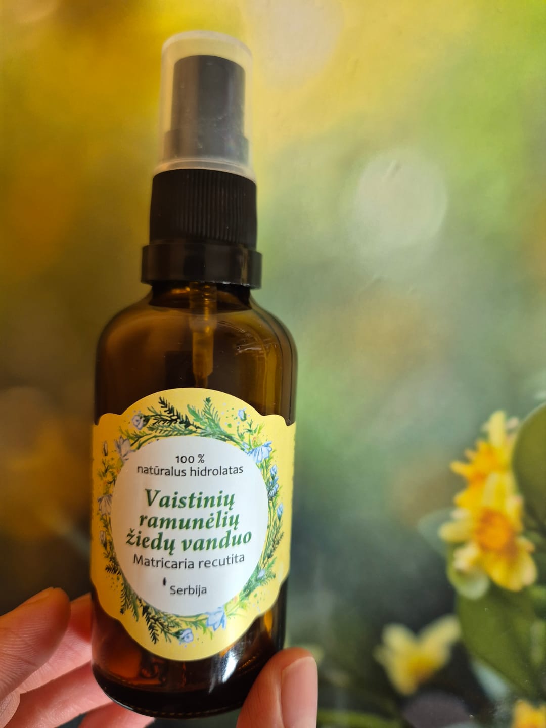Customer photo review of Ramunėlių hidrolatas