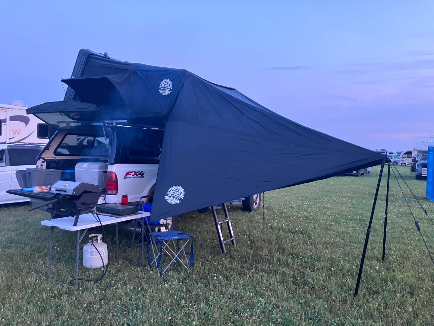 Customer photo review of Tente de Toit 4 Saisons <br>4 places