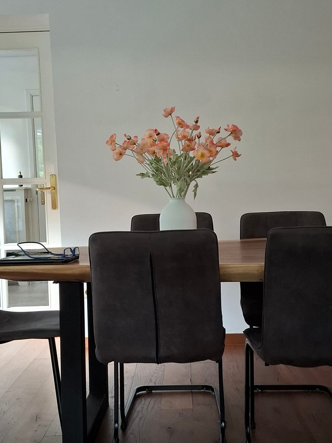 Customer photo review of Zijden Kiku Bloemen - Crème