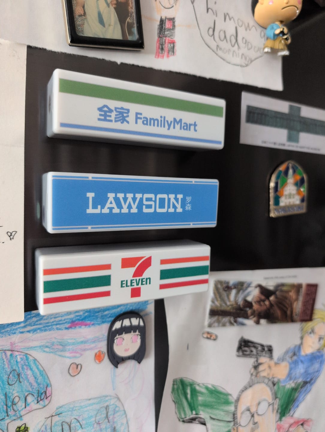 Customer photo review of Konbini LightBox Magnets