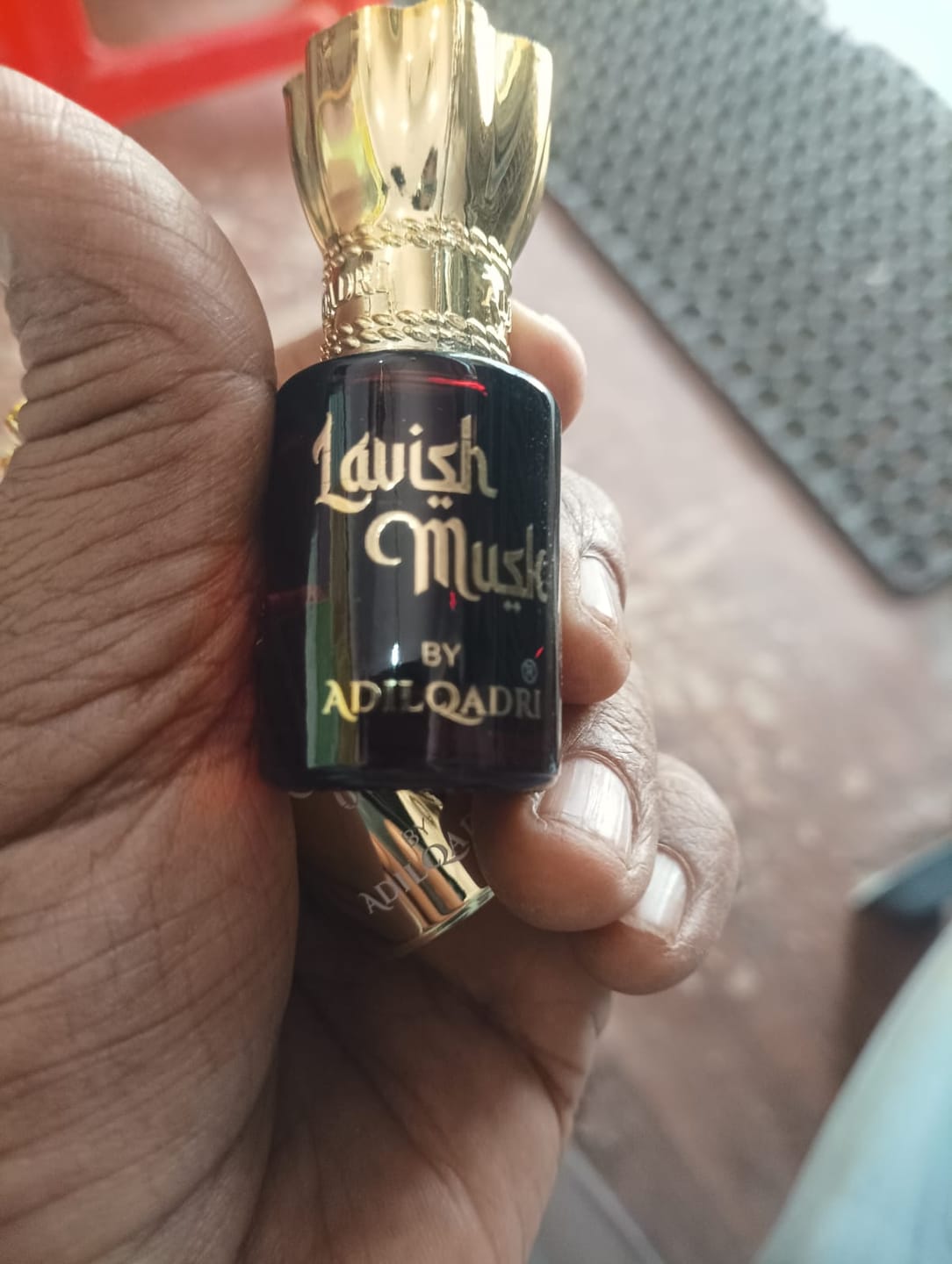 Customer photo review of Lavish Musk Premium Attar Perfume