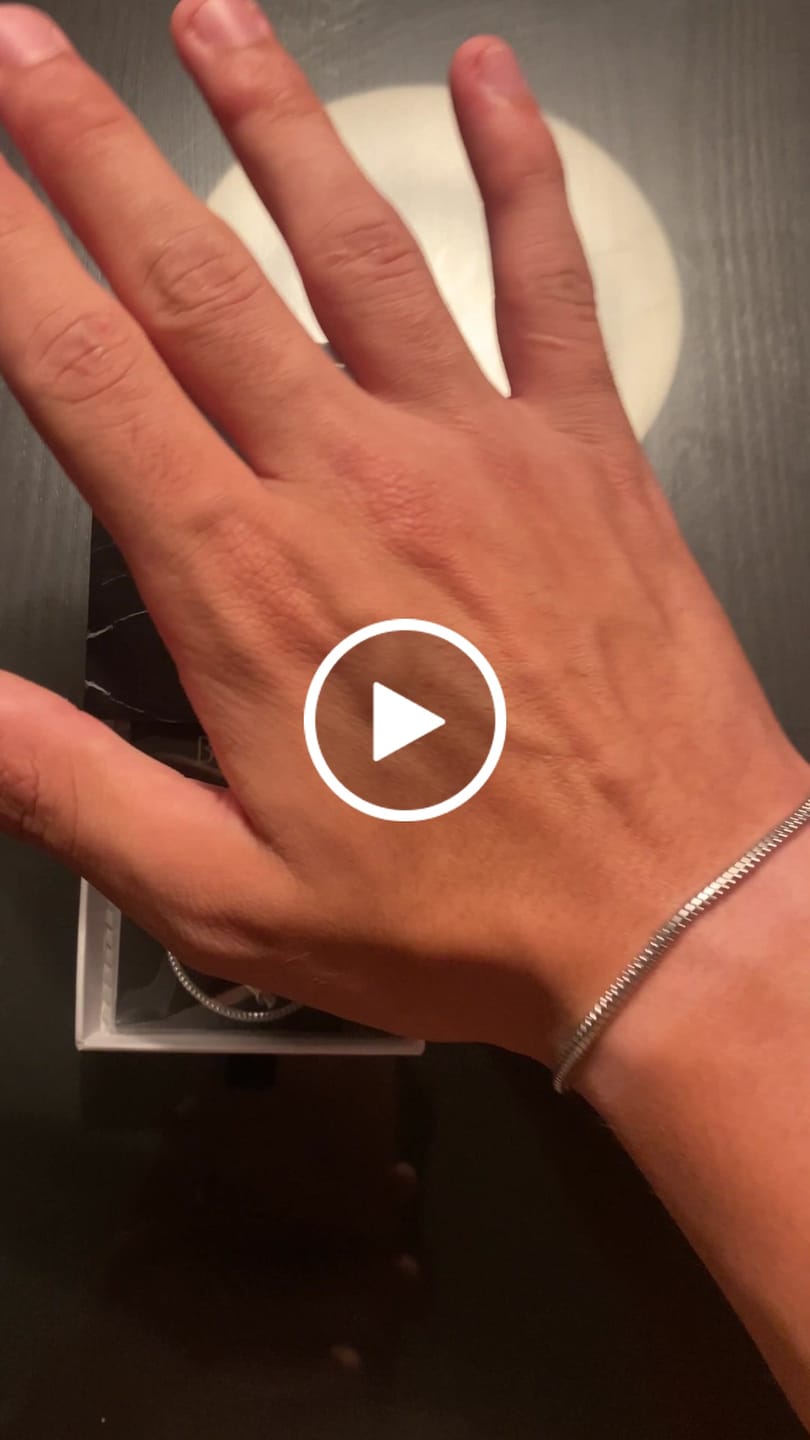 Customer video review of Pulsera Hombre BRAVE Valente