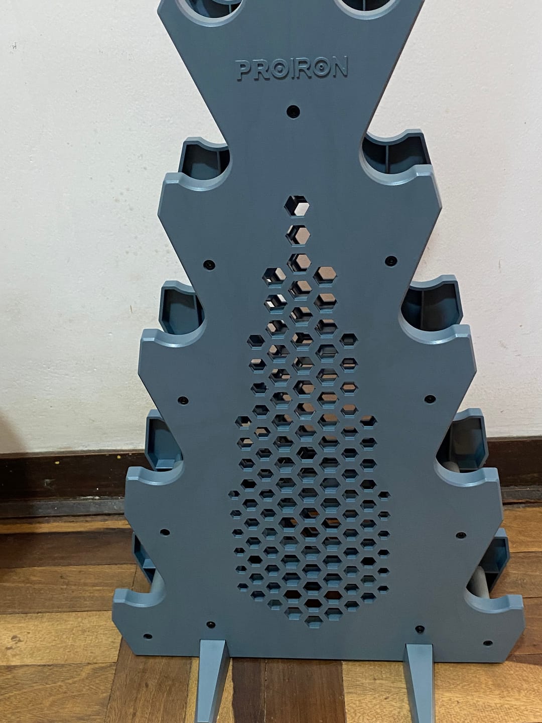 Customer photo review of Rack de PVC de 5 niveles