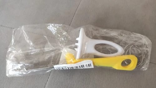 Customer photo review of Vegetable Tornado Spiral Cutter