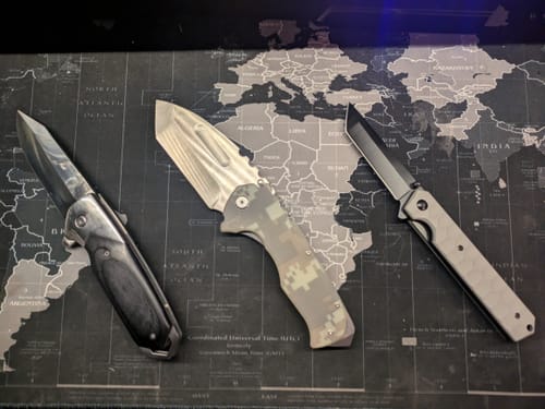 Customer photo review of Mystery Folding Knife