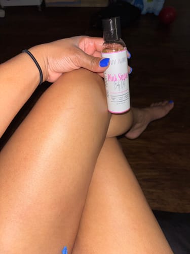 Customer photo review of Pink Sugar - Body Oil