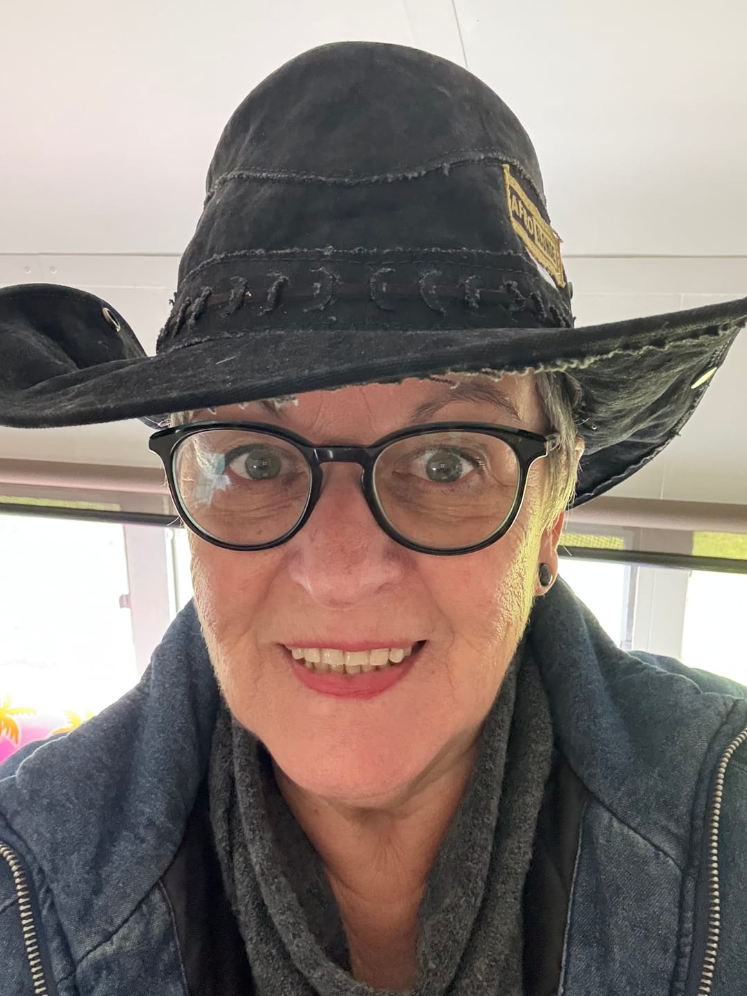 Customer photo review of Digger Hat, Black