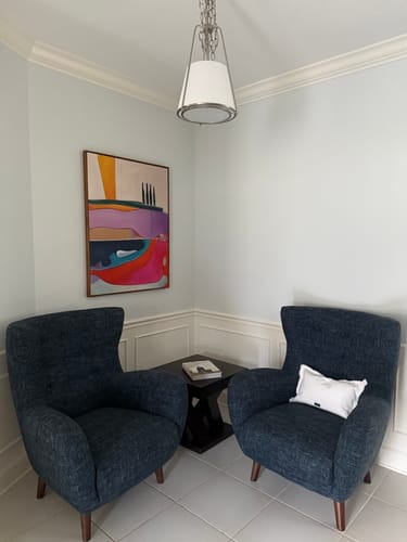 Customer review photo for COLORFUL PAINTING #CA151