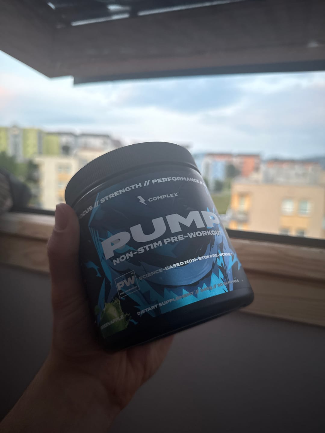 Customer photo review of Pump Non-Stim Pre-workout