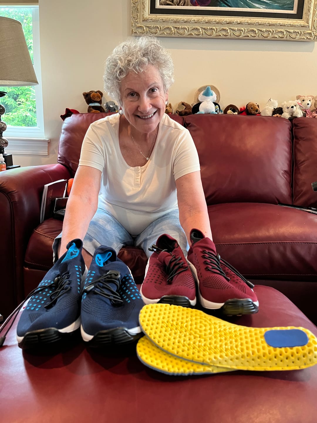 Customer photo review of Ortho Stretch Cushion Shoes Women - (BOGO)