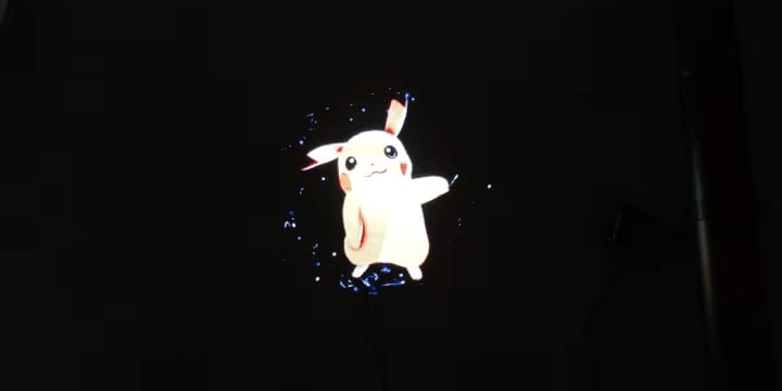 Customer photo review of HoloX - 3D Holographic Display