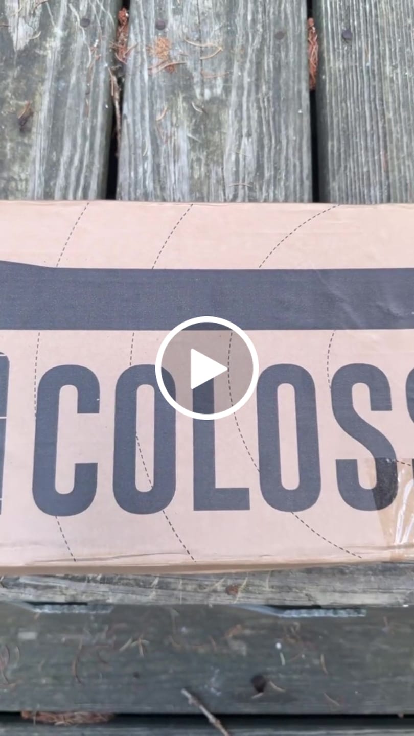 Customer video review of The Colossus Throwing Axe - Big Axe