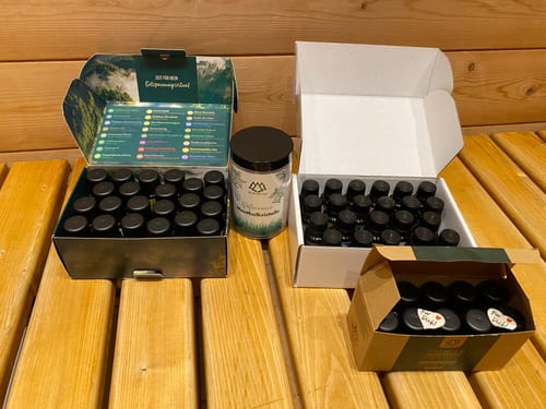 Customer photo review of Sauna Aufguss Konzentrat Discovery Box 24er