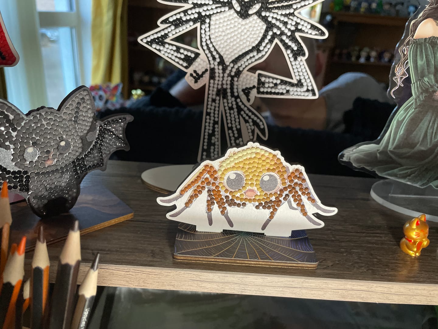 Customer photo review of Spider Crystal Art Wildlife Buddies