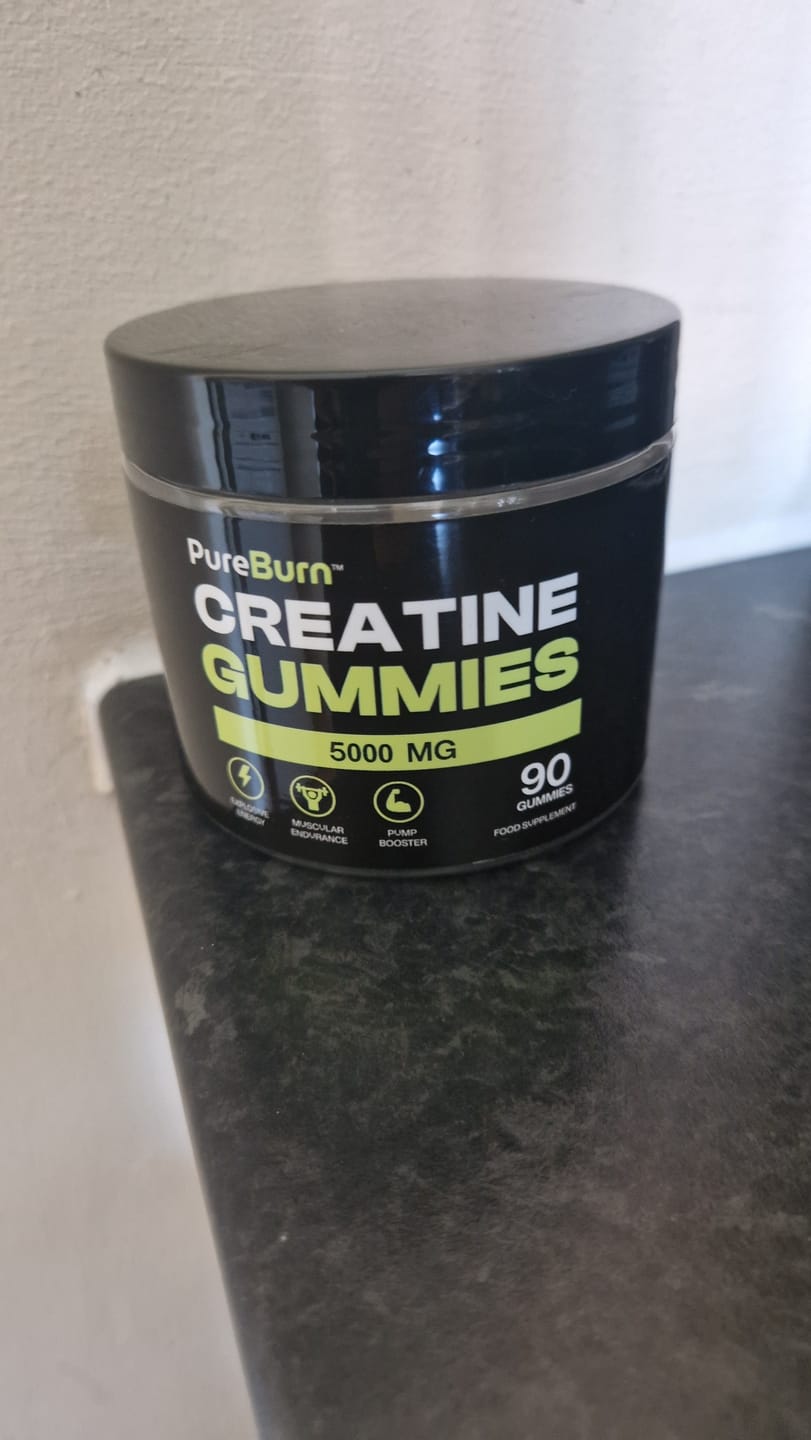 Customer photo review of Creatine Gummies