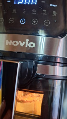 Customer photo review of Air Fryer Novio Grill & Fry