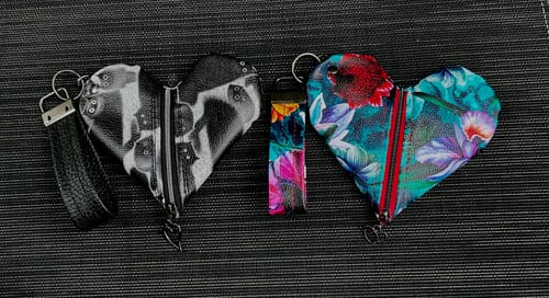 Customer photo review of Heartbeat Pouch Pattern