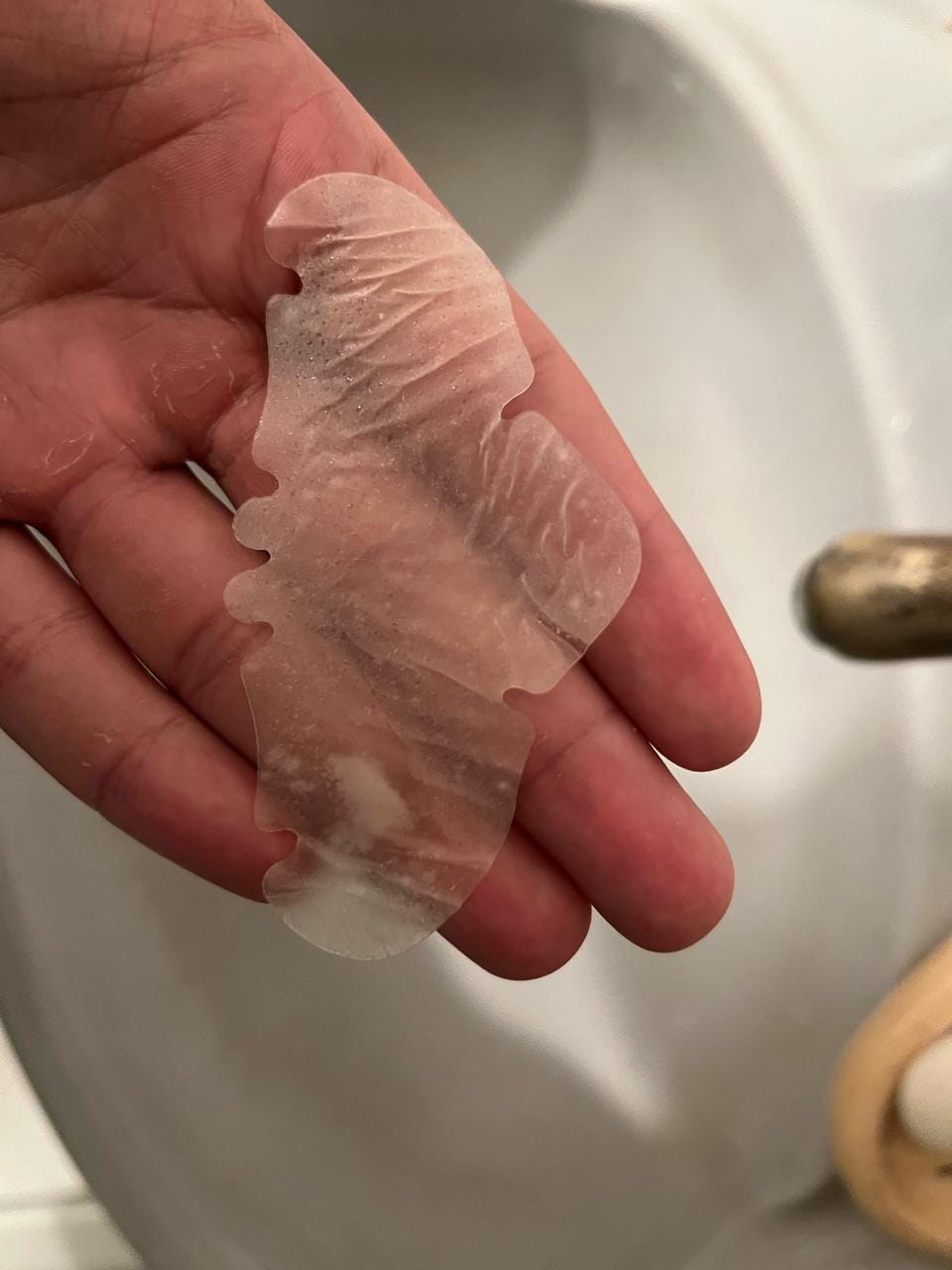 Customer photo review of Full Face Patches