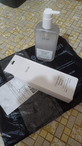 Customer photo review of Bad Skin™ Korean Collagen Bomb Hydrating Ampoule