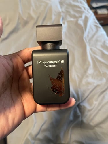 Customer photo review of Rasasi La Yuqawam Pour Homme Eau de Parfum Spray for Men - 2.5 oz / 75 ml