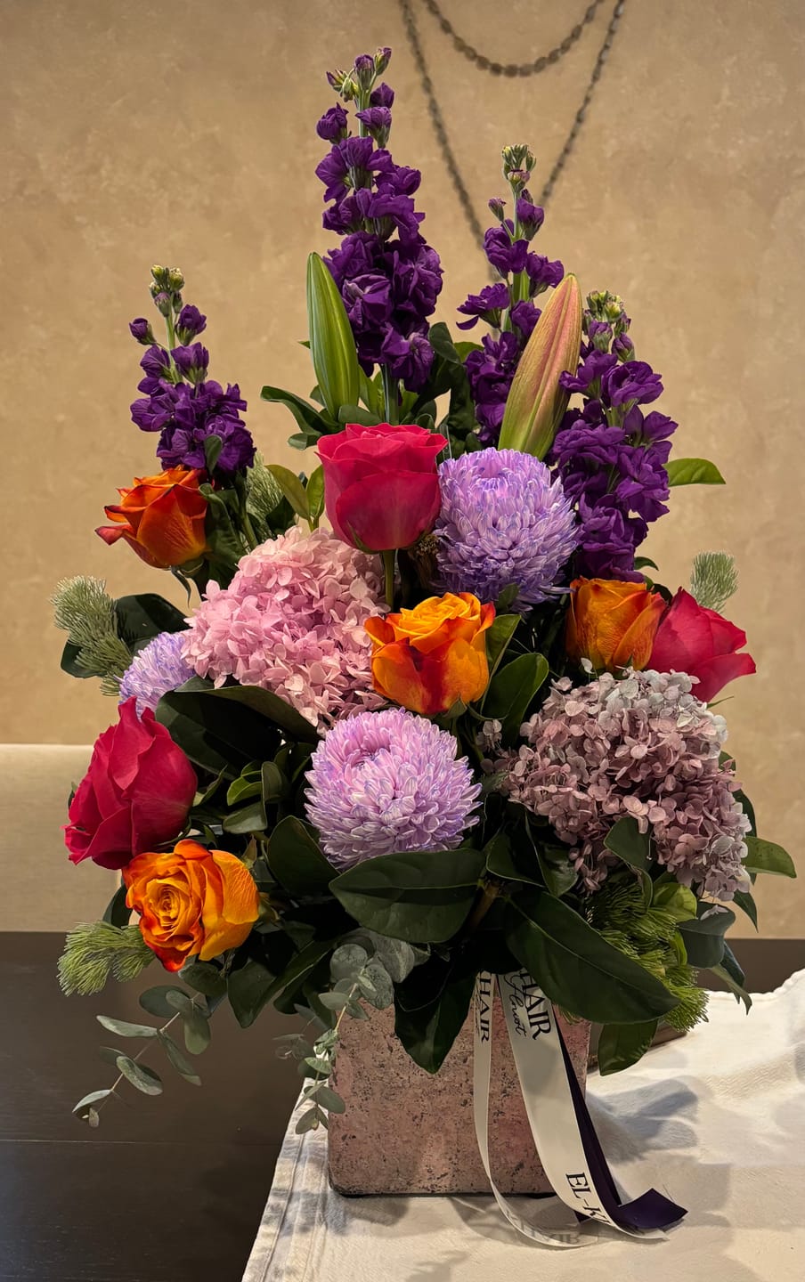 Customer photo review of Bold Arrangement