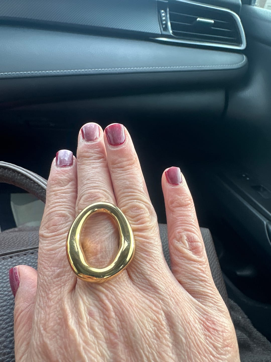 Customer photo review of Anillo Rust