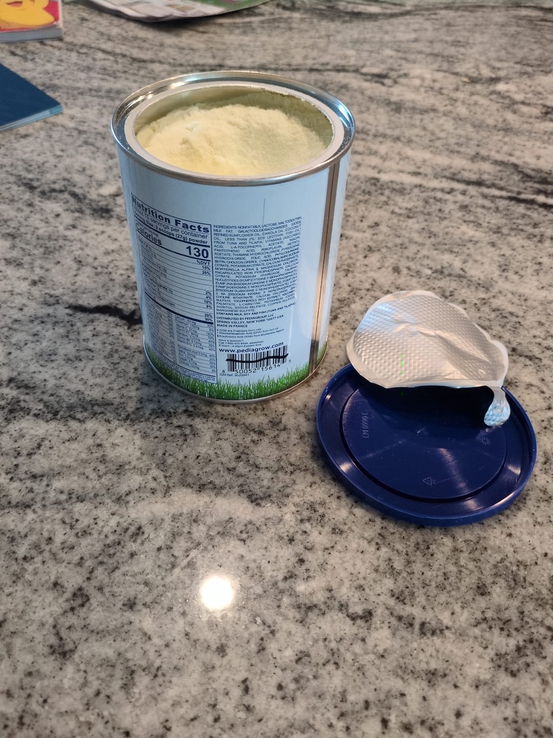 Customer photo review of Toddler Nutritional Drink (14.1 oz)
