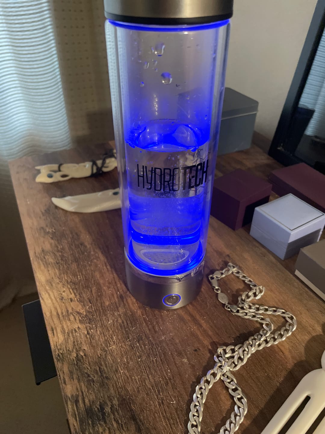Customer photo review of Hydrogen Water Bottle