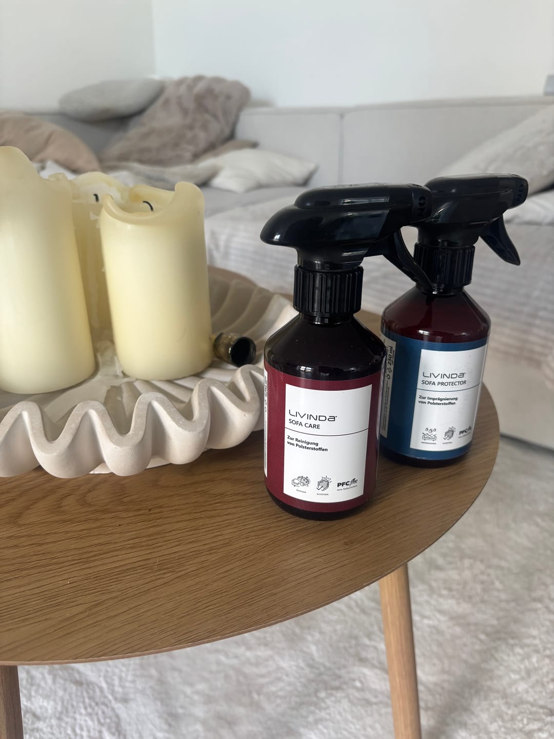 Customer photo review of Livinda™  Sofa Protector & Sofa Care Set