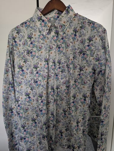 Yordan I. review of PLATINUM SHIRT - Floral Print - RSW-616 image 1 out of 1