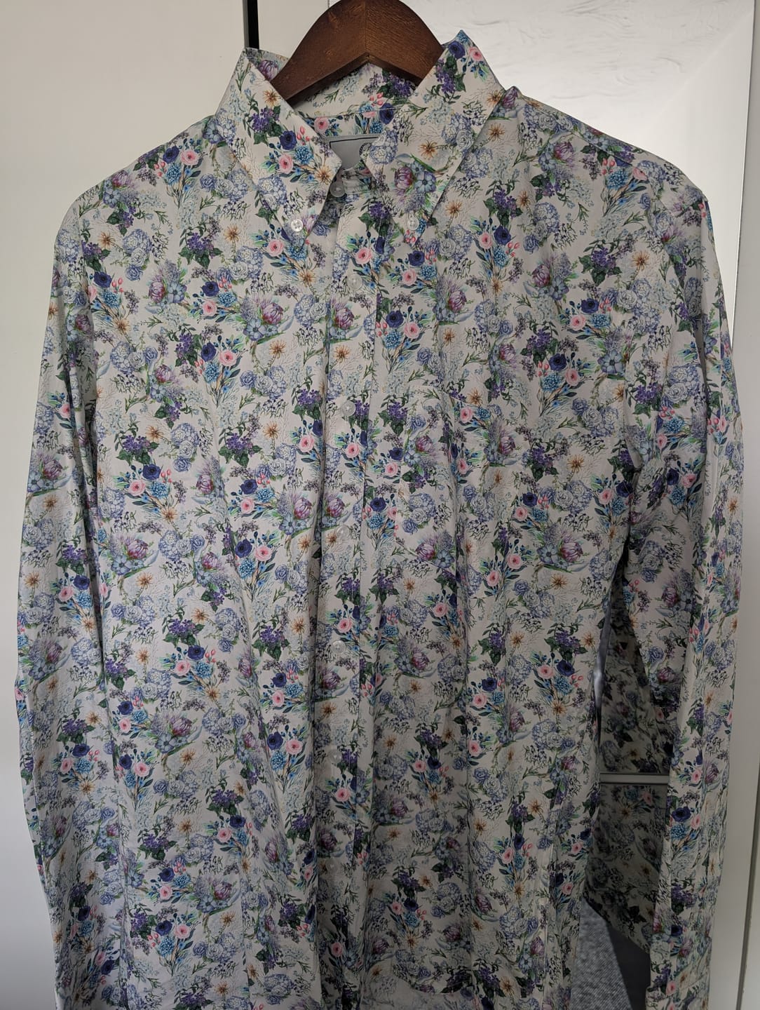 Customer photo review of PLATINUM SHIRT - Floral Print - RSW-616