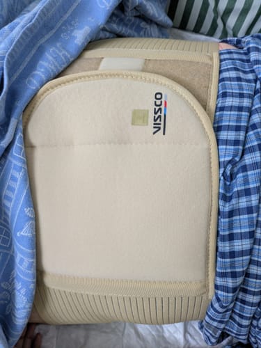 Customer photo review of Abdominal Belt (8") |Supports the Weak Abdominal Muscles to Relieve Pain (Beige)