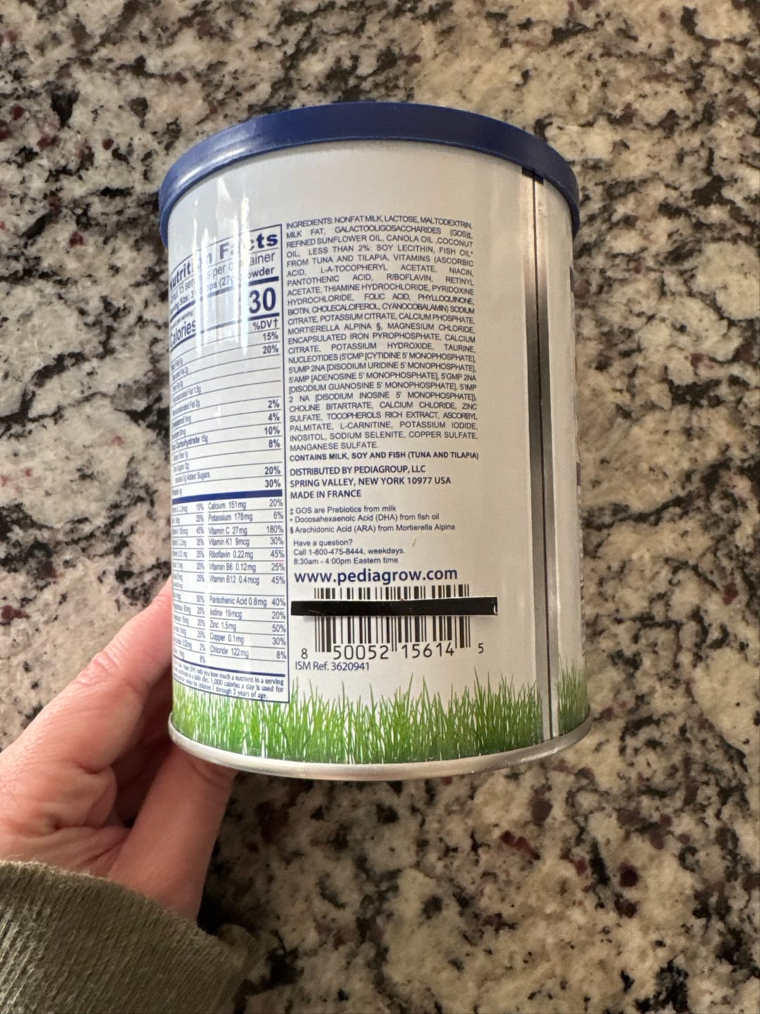 Customer photo review of Toddler Nutritional Drink (14.1 oz)