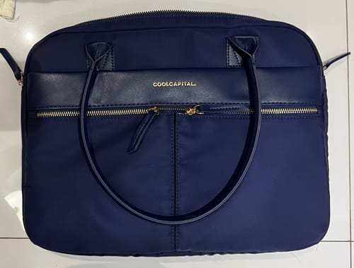 Customer photo review of Bolsa para laptop | CoolCapital Bondi | 14" pulgadas Azul